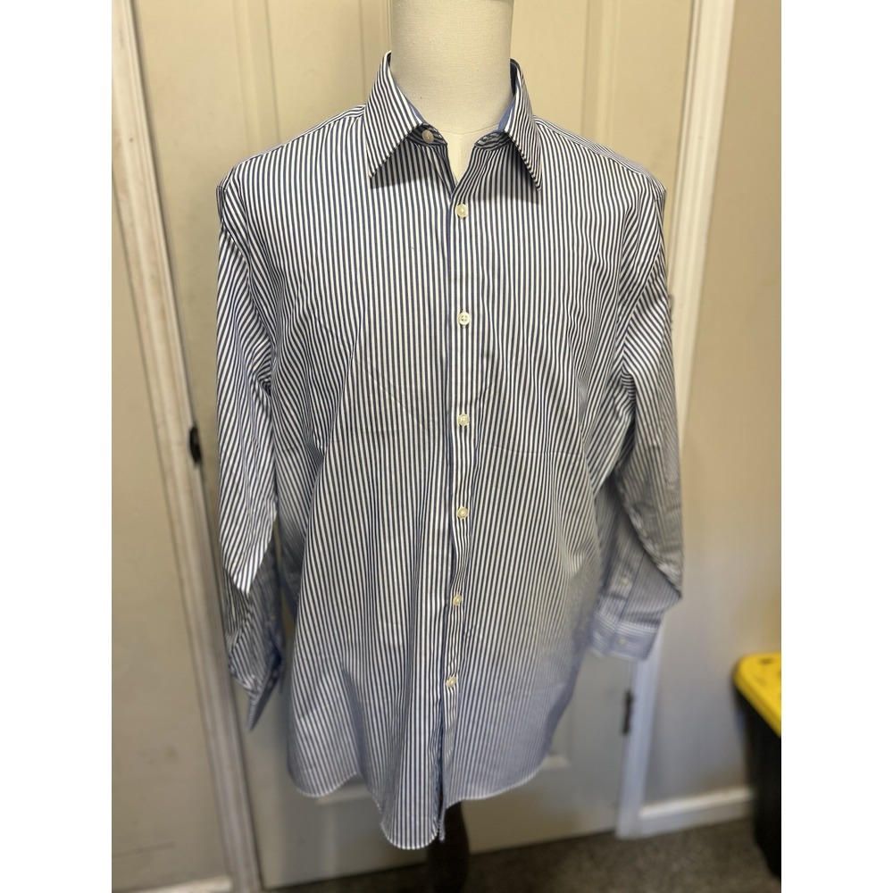 Michael‎ Kors Dress Shirt Striped Button Up Formal Casual